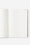 Personalised 2026 B5 Daily Hard Metro Diary, Cabernet - alternate image 3