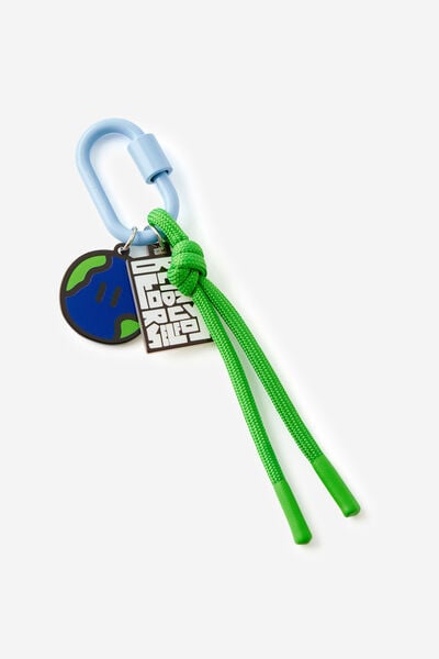 Collab Carabiner Bag Charm, LCN DOO DOODLE BOY/BE KIND TO YOURSELF