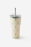 Smoothie Cup 600Ml, DITSY DO FLORAL - example image 2