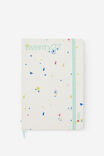 2027 A5 Daily On Schedule Diary, ECRU DITSY CELESTIAL - example image 1