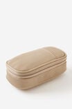 Hybrid Pencil Case, CHAI DEBOSS STRIPE - alternate image 1