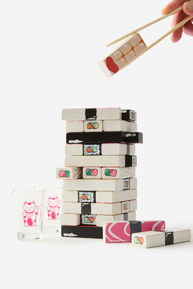Novelty Drinking Block Tower, SUSHI