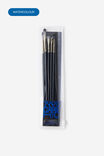 Gouache Paint Brushes 5Pk, MULTI - example image 1