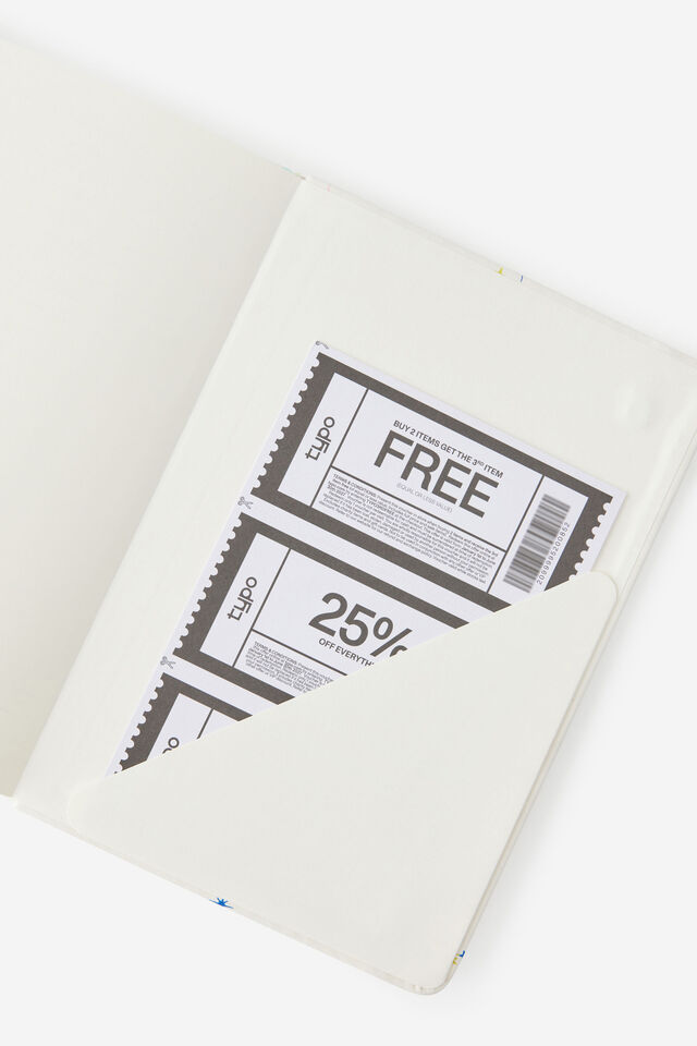 2027 A5 Weekly On Schedule Diary, ECRU DITSY CELESTIAL