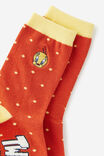 Looney Tunes Mid Crew Socks, LCN WB LOONEY TUNES TWEETY BIRD - example image 2