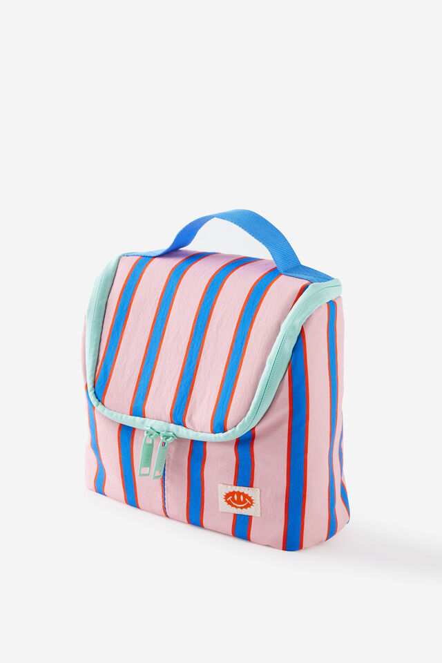 Hanging Toiletry, SUMMER STRIPE PINK