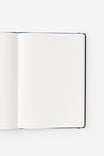 Metro B5 Hard Lined Notebook, Midnight Ink - alternate image 2