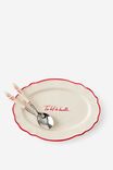 Dining Platter, RED - example image 2