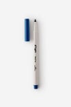 Brush Tip Pen, ORIENTAL BLUE - example image 2