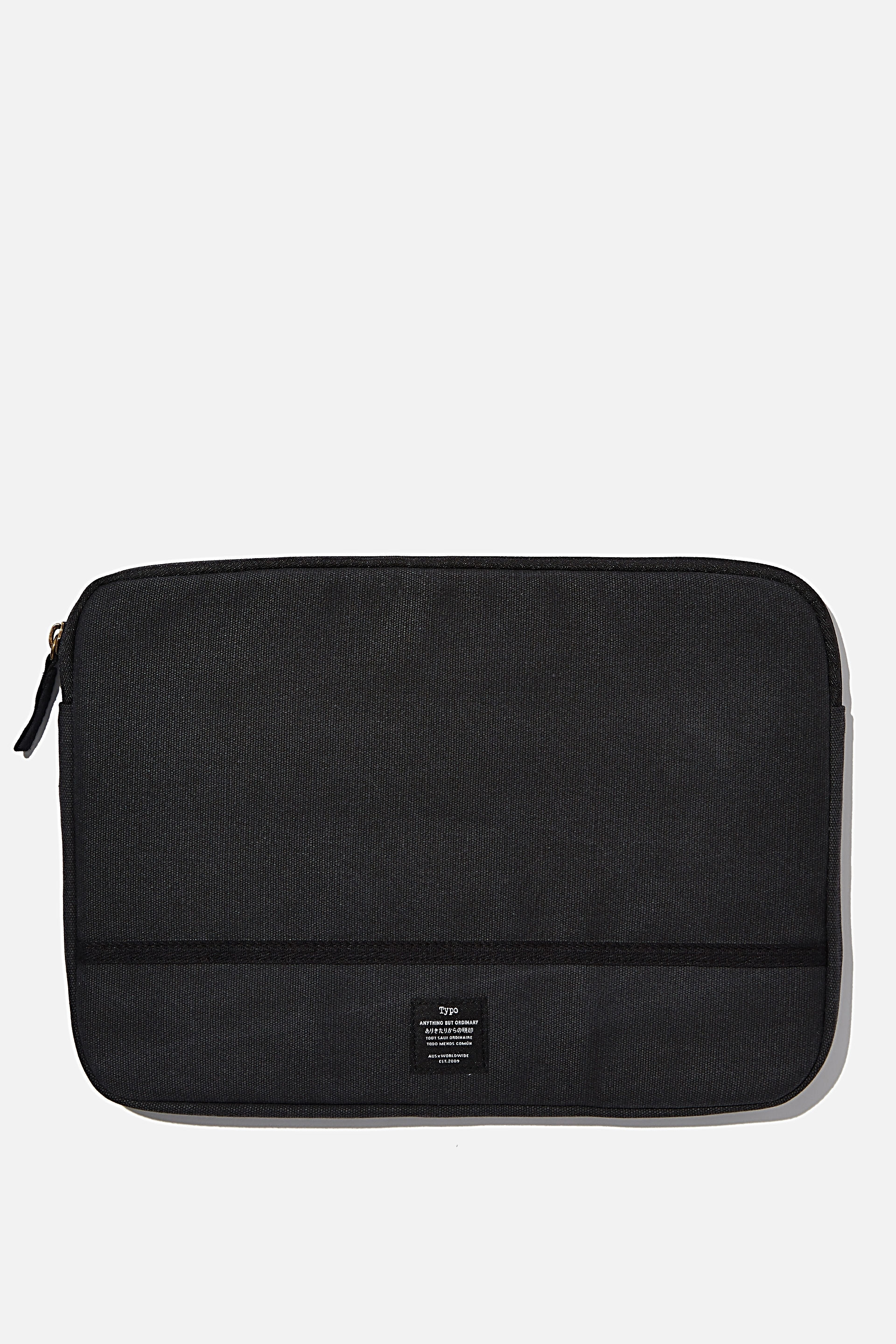 Typo laptop tote bag clearance
