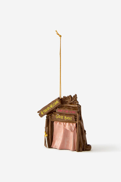 Collab Resin Christmas Ornament, LCN NET STRANGER THINGS CASTLE BYERS