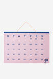 2027 A1 Monthly Calendar, COLOUR BLOCK - example image 1