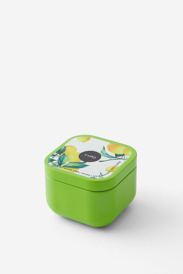 Traveller Tin Candle, CITRUS AND GREEN TEA