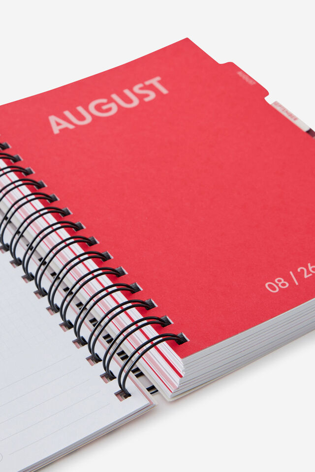 26/27 Daily Planner, STRAWBERRY MILK GEO