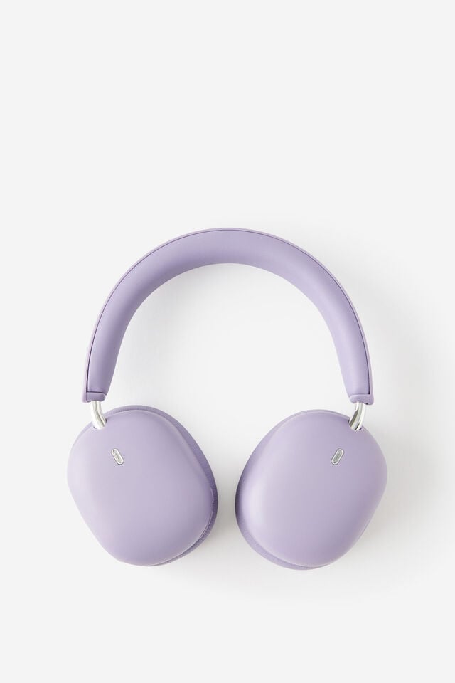 Noise Cancelling Wireless Headphone, SILVER LILAC