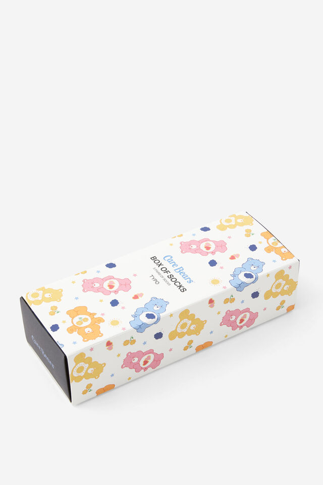 Box Of Socks, LCN CLC CARE BEARS CHARACTERS (S/M)