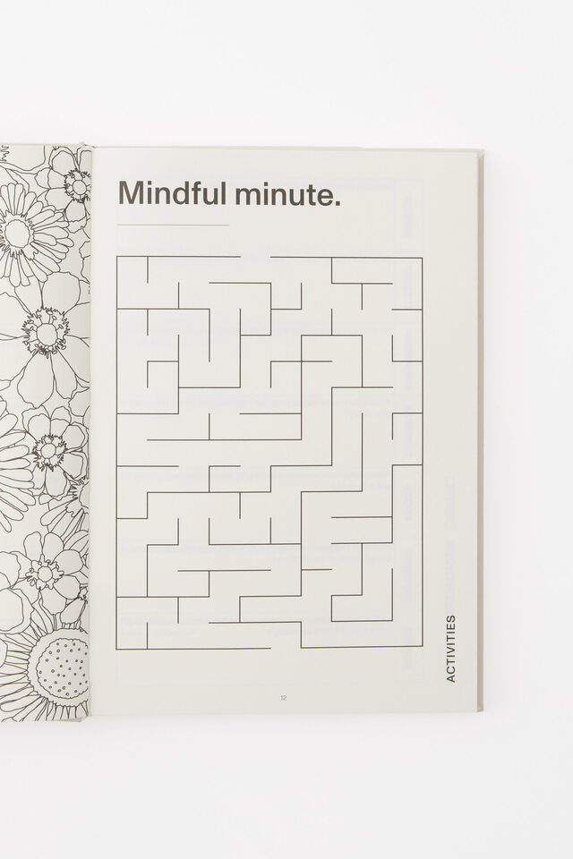 B5 Activity Journal, RISE REFLECT AFFIRMATIONS