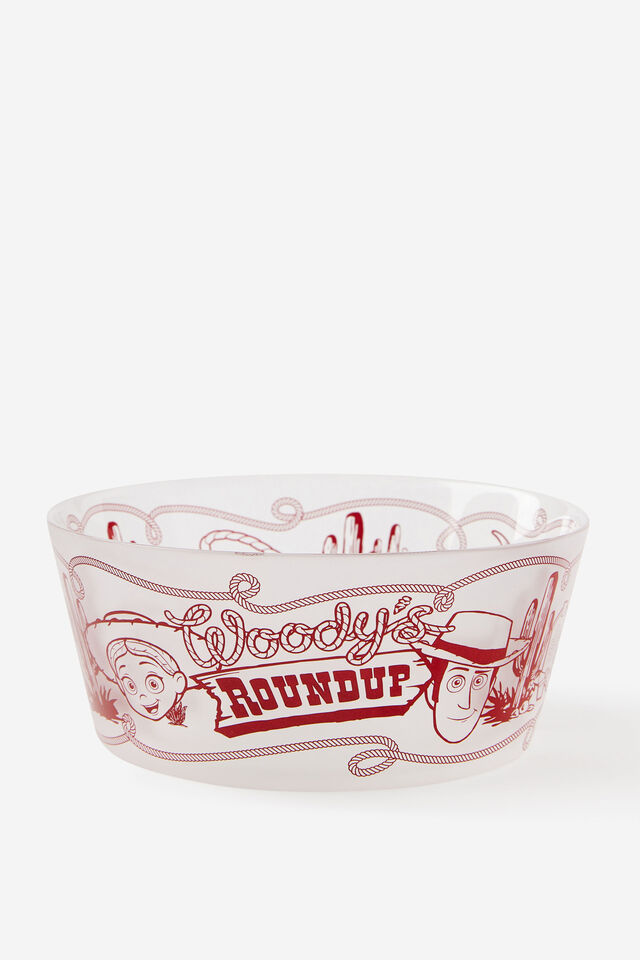 Toy Story Glass Bowl, LCN DIS TOY STORY WOODYS ROUNDUP