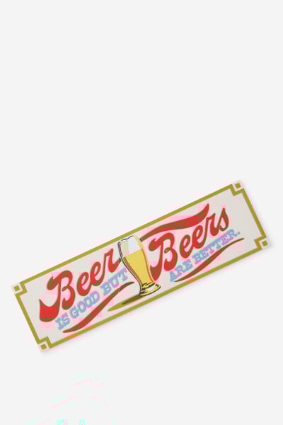 Beer Mat, BEERS ARE BETTER