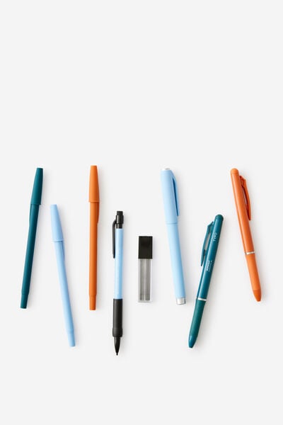 Essential Pen Pack, BLUE SKIES ORANGE