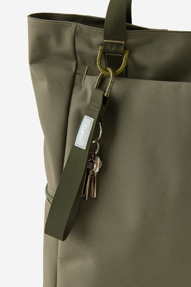 Webbing Wristlet, OLIVE