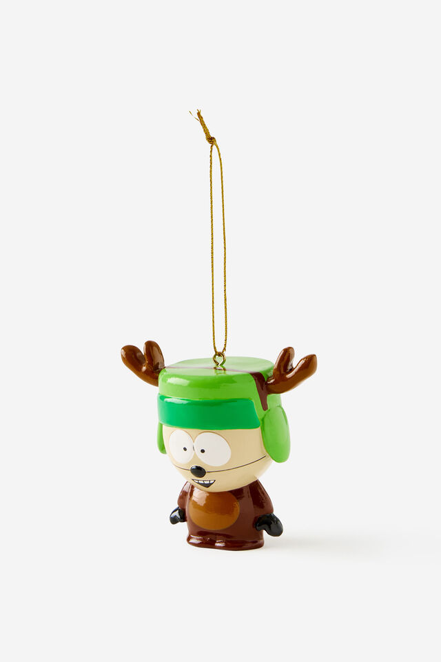 Collab Resin Christmas Ornament, LCN NIC SOUTH PARK KYLE REINDEER