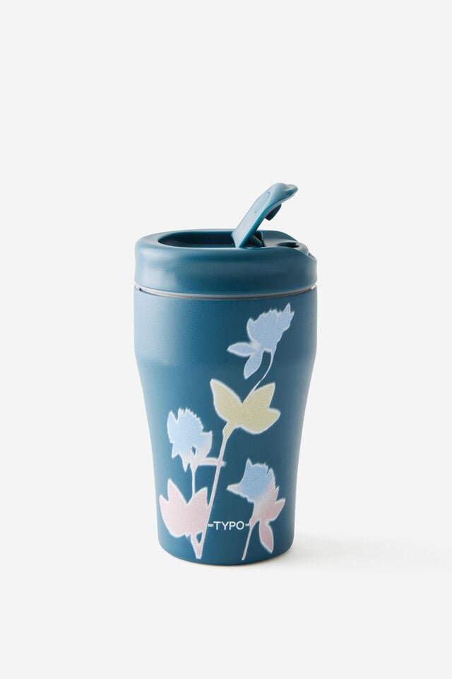 Loft Commuter Cup 350Ml, ABSTRACT FLORAL/NORTH SEA