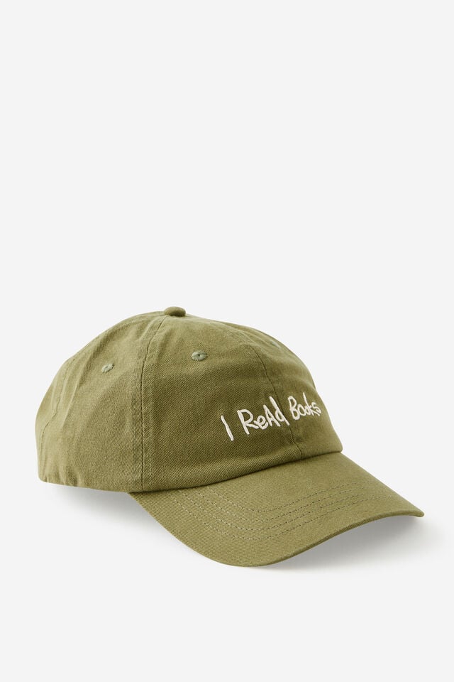 Dad Cap, I READ BOOKS