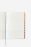 Personalised A5 Hard Lined Notetaker Notebook, MULTI SPLICE - example image 2