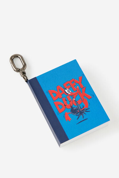 Collector Mini Keychain Notebook, LCN WB DAFFY DUCK