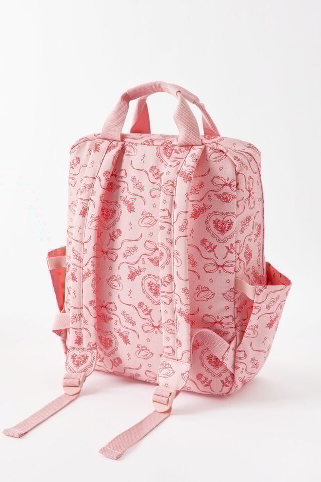 Campus Backpack, VINTAGE LACE / STRAWBERRY MILK
