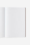 A4 Stitch Notebook, ESPRESSO - alternate image 2
