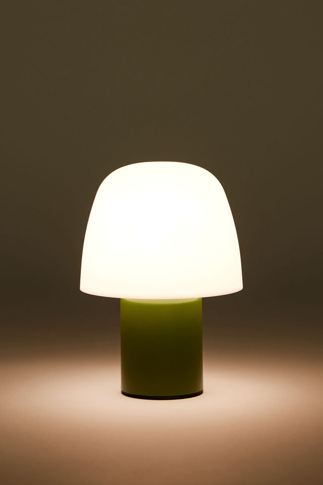 Touch Mushroom Desk Lamp, MARTINI GREEN