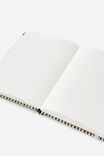 B6 Hard Lined Notetaker Notebook, ECRU DITSY FLORAL - example image 3