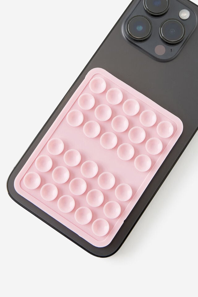 Stick It Phone Mount, STRAWBERRY MILK