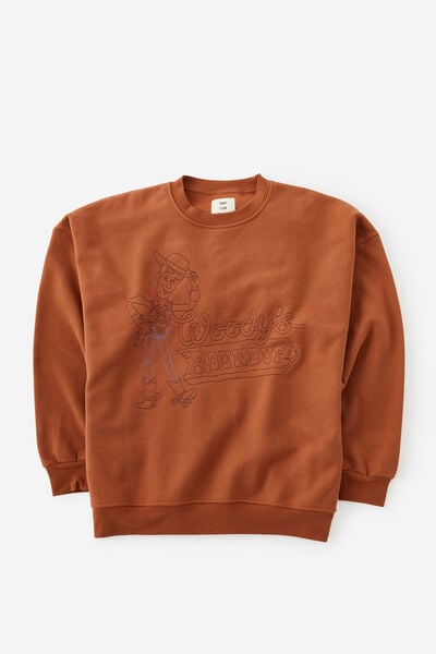 Collector Oversized Crew Sweat, LCN DIS TOY STORY WOODYS ROUND UP