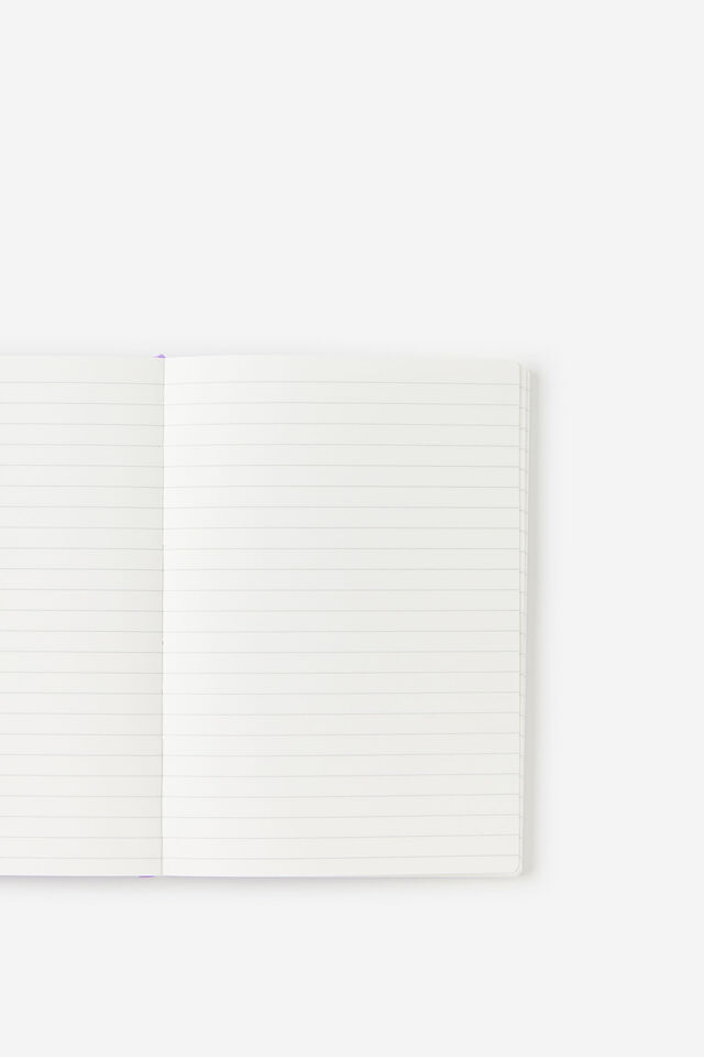 B6 Soft Lined Notetaker Notebook, ORCHID