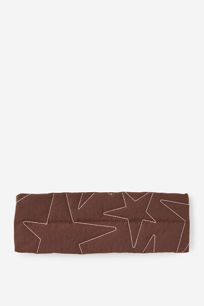 Lights Out Eye Mask, ESPRESSO STAR
