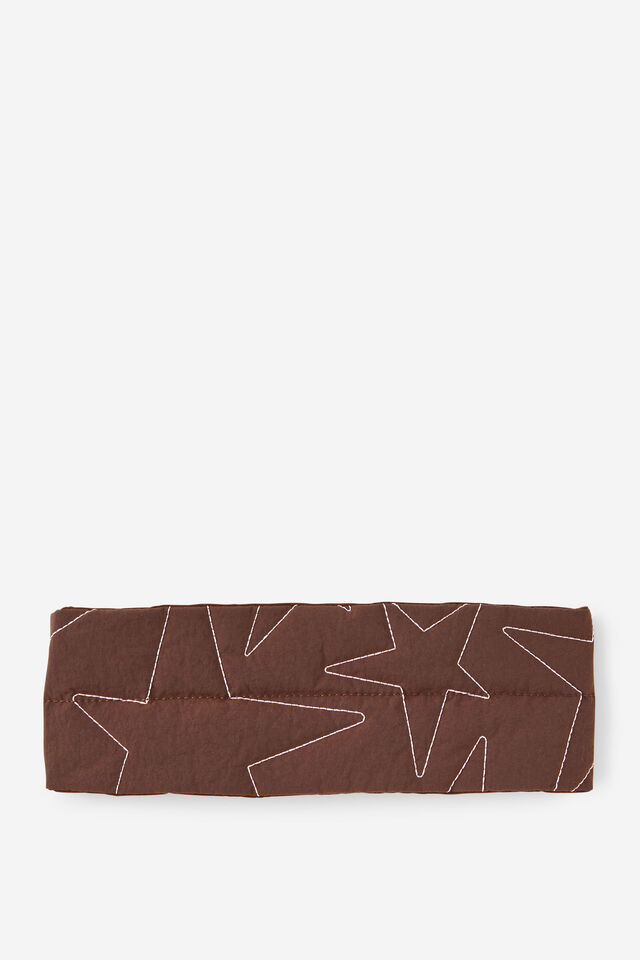 Lights Out Eye Mask, ESPRESSO STAR