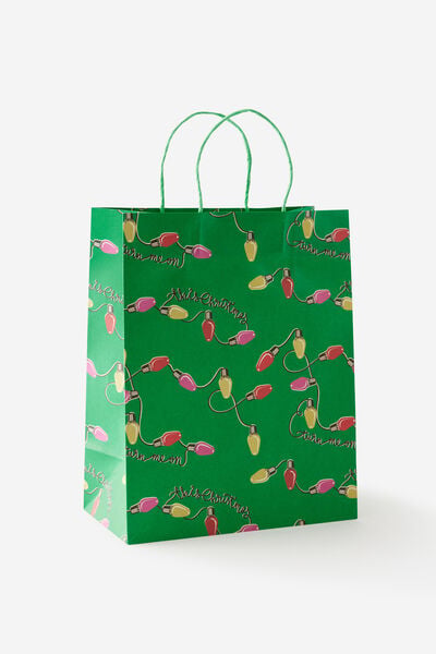 Gift Bag Medium, TURN ME ON LIGHTS
