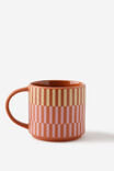 Everyday Mug, SPLICEY STRIPE GINGERBREAD - example image 2