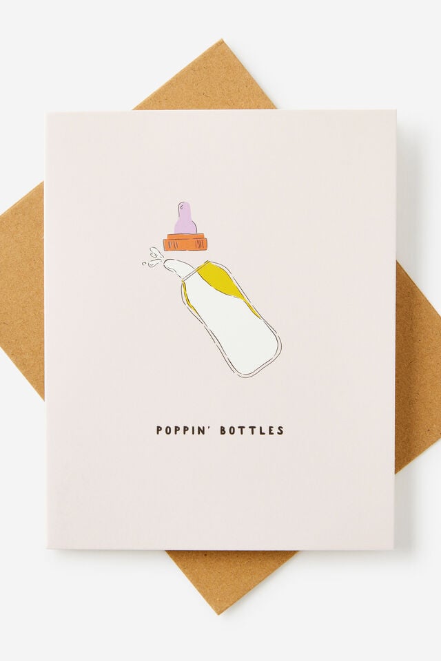 Baby Card 2.0, POPPIN BOTTLES