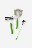 Cocktail Making Tool Set, OLIVE - example image 1