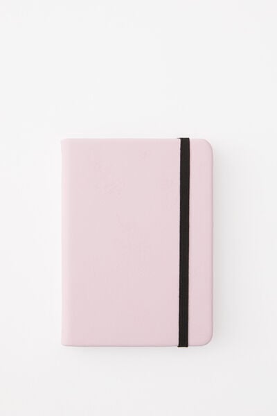A6 Premium Buffalo Journal, GLOSS FLORAL BLOSSOM PINK SM