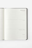 2025 26 A4 Personalised Weekly Buffalo Diary, BLACK - alternate image 2