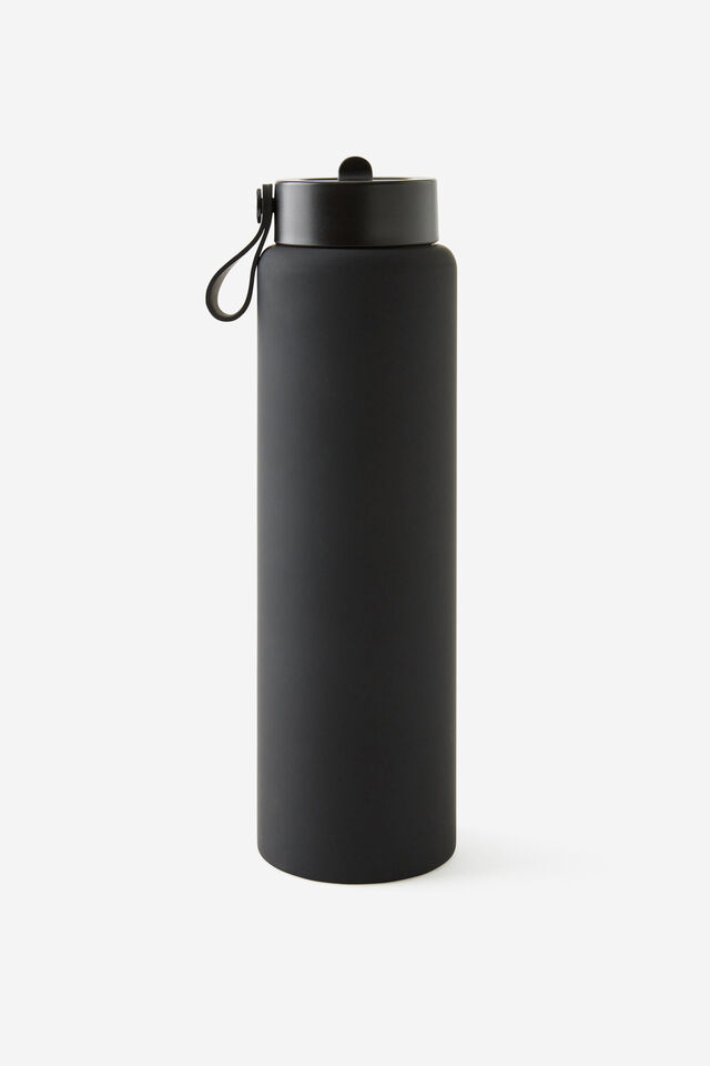 On The Move 1L Sipper Top, BLACK