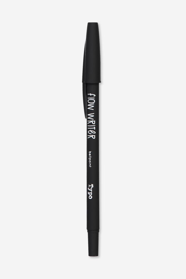 Flow Writer Ballpoint Pen, BLACK