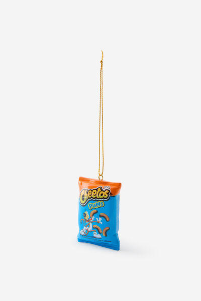 Collab Resin Christmas Ornament, LCN CHE CHEETOS PUFFS