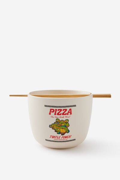 Collab X Feed Me Bowl, LCN NIC TMNT NINJA TURTLES PIZZA