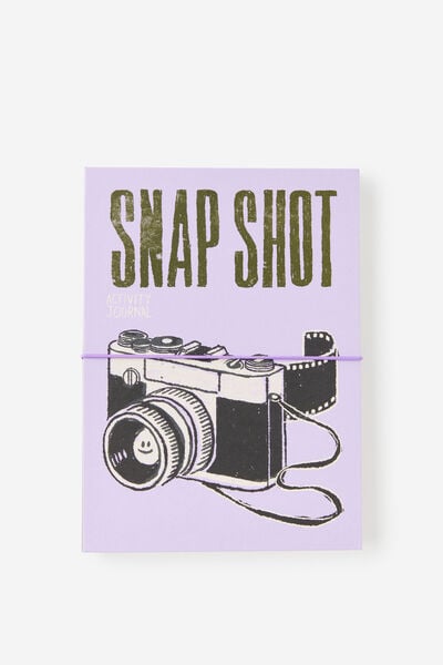 Premium B5 Activity Journal, SNAP SHOT